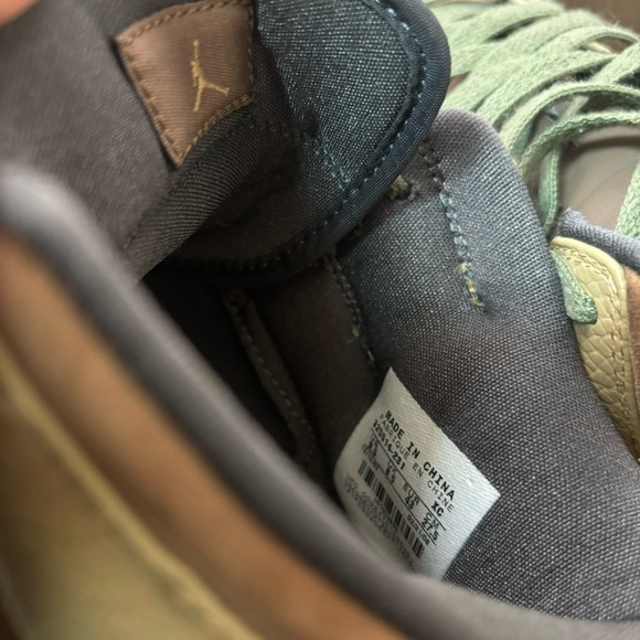 ‼️🪖 2008 RARE Nike Air Jordan 1 Retro 'Armed Forces' Mens 9.5 🪖‼️ - Picture 7 of 16